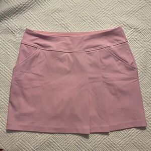 Lilly Pulitzer Luxletic Antibes Conch Shell Pink Skort Shorts Skirt Size 8 EUC